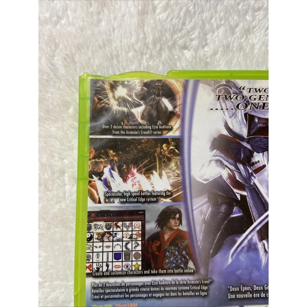 SOUL CALIBUR V Microsoft‎ Xbox 360 2012 Complete CIB
